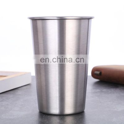 New Arrival Stainless steel Water Pint Cup Glass