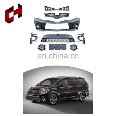 CH Factory Direct Wide Rear Diffuser Side Skirt Brake Reverse Light Body Kit For Toyota Sienna 2011-2016 To 2018