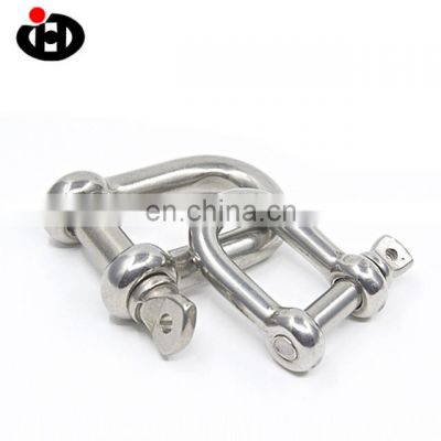 JINGHONG DIN 82103 Stainless Steel 304 Screw Pin Bow Snap Shackle