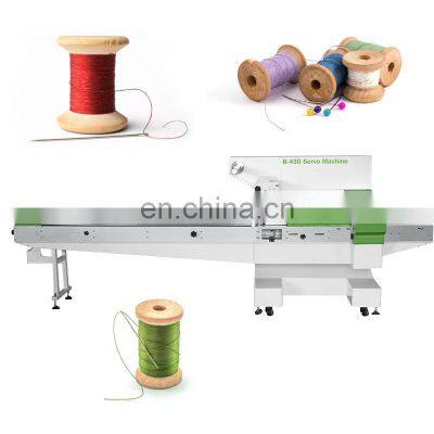 Cone Pillow Compression Roll Wrap Pipe Multipack Fire Wood Wire Aluminium Profile Pack Machine For Sew Thread