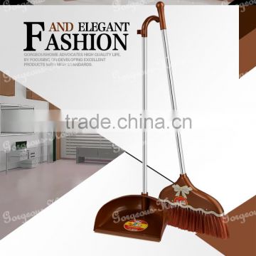 certificated eco-friendly easy to use broom and dustpan