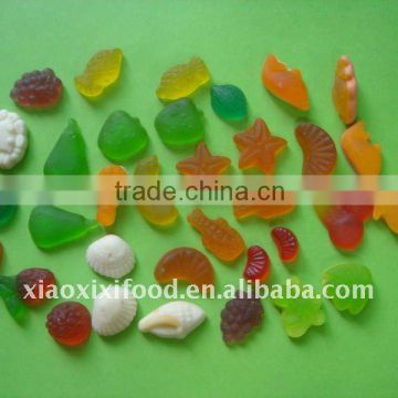 gummy candy with different shape