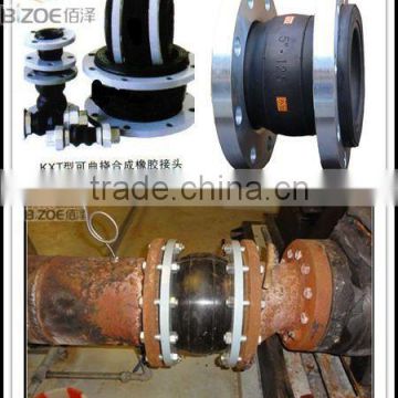 single sphere carbon steel galvanized rubber expansion joint