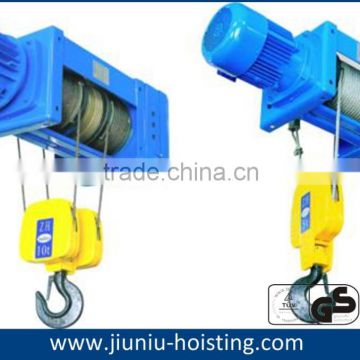 New wire rope pulling hoist, electric chain hoist 110v / explosion-proof electric wire rope hoist