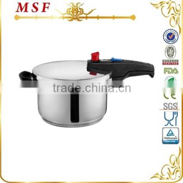 MSF SS straight body capsuled bottom with special handle 1-5 litre pressure cooker
