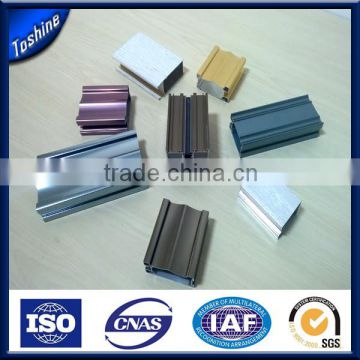 colorful customer aluminum extrusion profile for home decoration