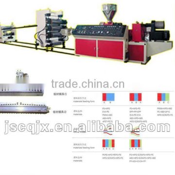 CE approved high perfromance PVC sheet production line