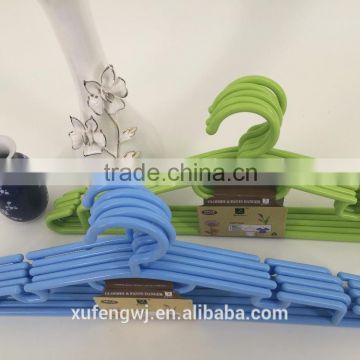 Household Fashion plastic color Children's hangers Xufeng Factory Directly sale