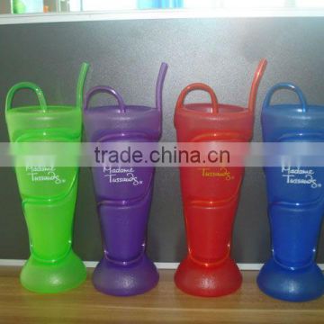 Fashional Assorted Color Plastic Party Goblet