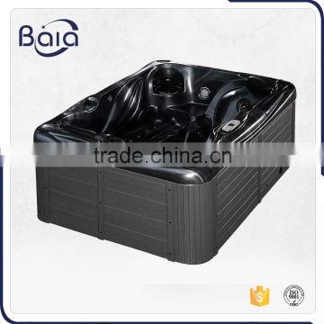 Simple style high quality bathtubs&whirlpools manufacture,4 persons massage bathtub