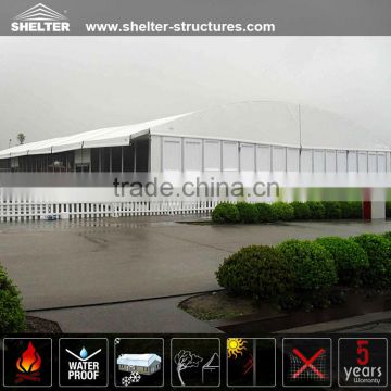 Customized Designed Temporary Buildings Arch Tent for Warehouse