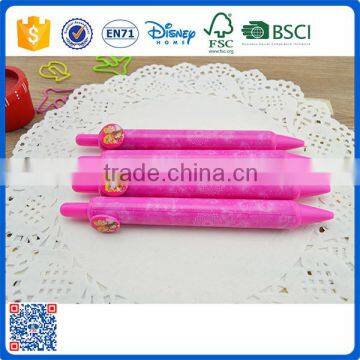 2016 new factory making pink ballpen for stationery sets