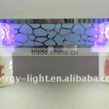 2014 Glass shade decoration mirror lamps/wall lamp