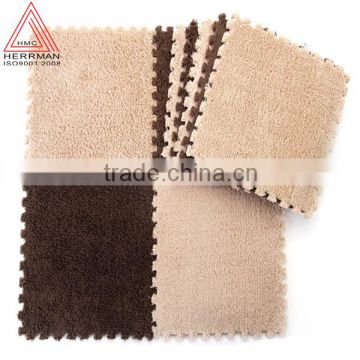 high quality EVA plush mat,eva plush mat supply