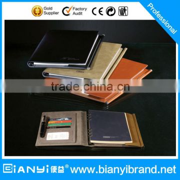 2016 PU leather notebook for gift/promotion