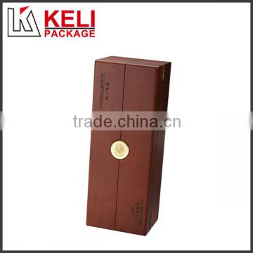 High quality locked wooden wine box