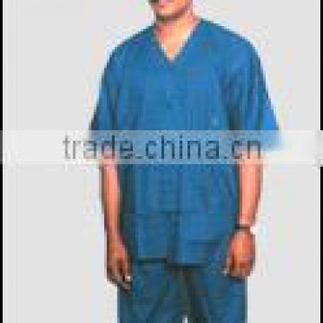 Cotton & Polyester Fabric Surgeon Uniform