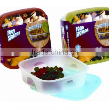 4pcs rectangular food storage container set GL19-4