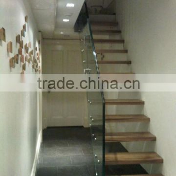 Glass Wood Support Stairs YG-9004-48