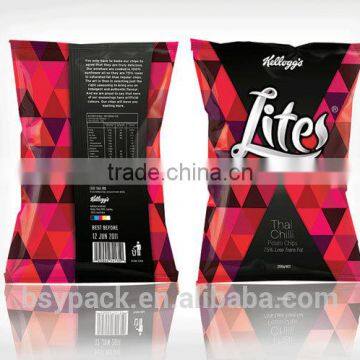 Plastic Chip Package Bag / Snack Bag / potato chips bag