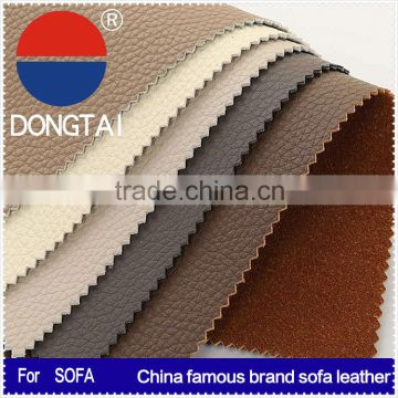 DONGTAI 100% pu embossed synthetic leather material Made In China