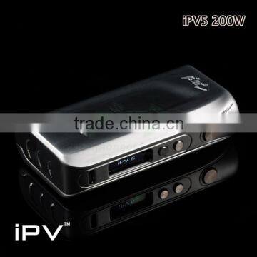 vapor mod ipv 5 most popular box mod e cigarette 200w TC Pure Tank X2 Pioneer4you newest product online shopping