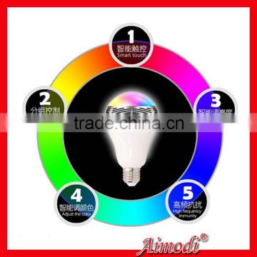 multifunction app led bulb with bluetooth speaker for mobile phone
