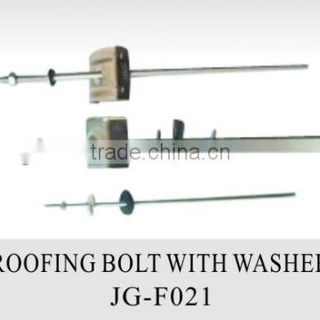 Roofing bolt with washer