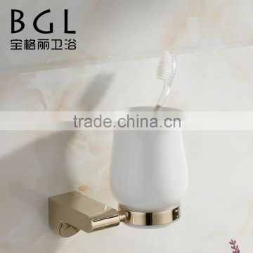 17938 modern gold plating great tumbler holder with toilet accessories set