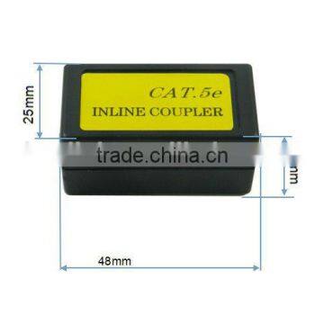 High quality rj45 90 degree coupler cat5