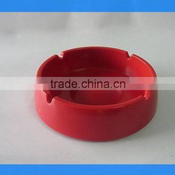 DCA009149RED Shiny RED color melamine ashtray, melamine cigarette ashtray, round ashtray