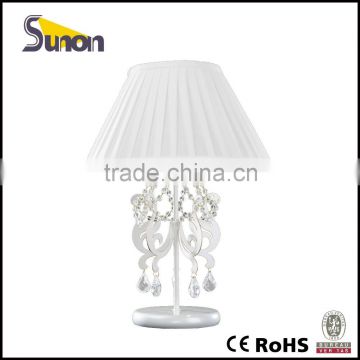 ST1098-1 European style wrought Iron decorative room crystal table lamp