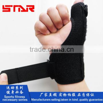 Hand Black Adjustable Neoprene Stabiliser Splint Wrist & Thumb Support