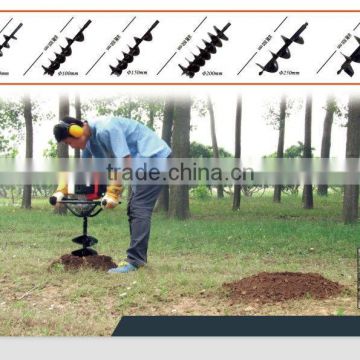 gardening 51.7cc portable 2 stroke earth drilling machine