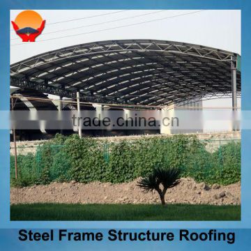 China Honglu Construction Steel Frame Structure Roofing