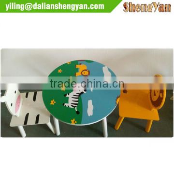 Wooden Children Furniture, Kids Study Table and Chair