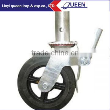 swivel silent rubber caster wheel for trolleys