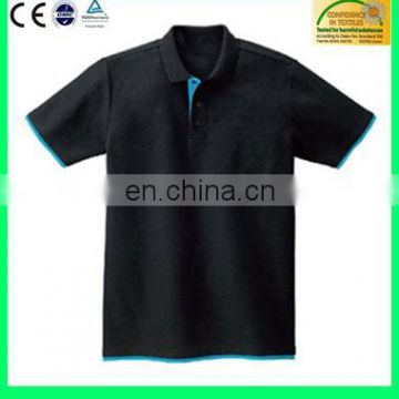 2014 fashion polo mens black polo shirt,cheap polo shirt(6 Years Alibaba Experience)