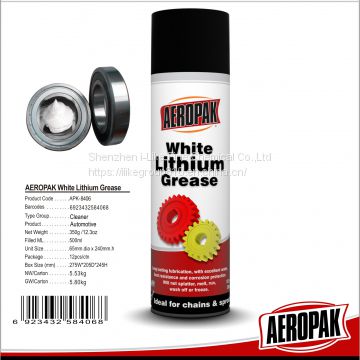 AEROPAK 500ML White Lithium Grease