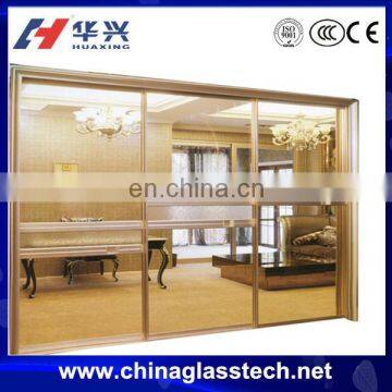 Cheap Aluminium Frame Double Pane Sliding Glass Doors Exterior Price