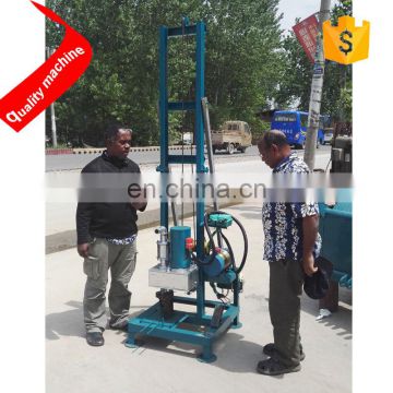 Easy operation artesian small water well drilling machine QT-80