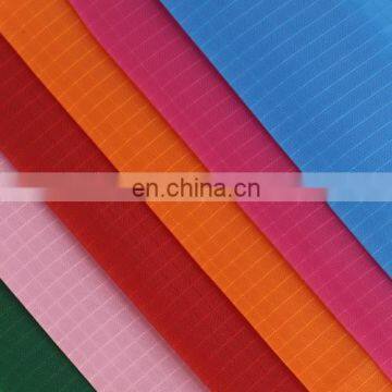 100% polyester 210T high quality ripstop taffeta fabric