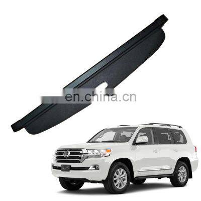 Cargo Cover For Toyota Land Cruiser 2010-2018 Retractable Rear Trunk Parcel Shelf Security Cover Shielding Shade Accessories