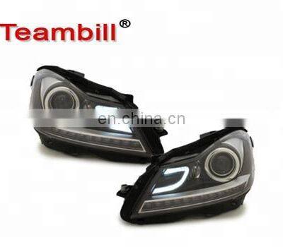 Auto tuning parts headlight for Mercedes w204 2009-2012 year facelift restyle