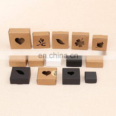 Custom Luxury Emballage Pour Savon Handmade Soap Boxes Packaging With Window