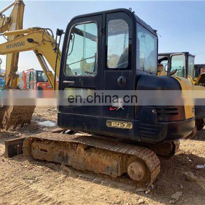 Korea made hyundai 60-7 excavator , Hyundai crawler excavator for sale , Second hand hyundai digging machine