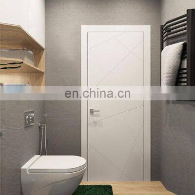 contemporary waterproof flush usa commercial building interior apartment room bathroom doors