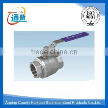 made in china casting female stainless steel 2pc heavy type ball valve                        
                                                                                Supplier's Choice