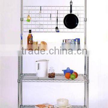 househould metal wire shelving