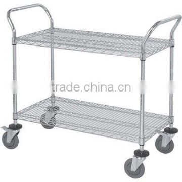Chrome Wire Shelving carts